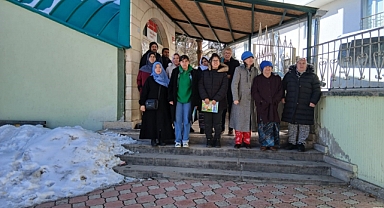 Bayburt'ta cami engelli buluşması