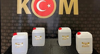 Bayburt’ta kaçak içki operasyonu!