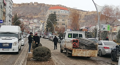 Cumhuriyet Caddesinde çalışma başlatıldı