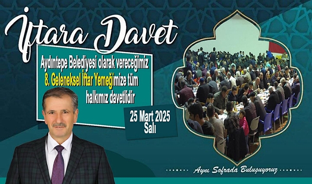 Aydıntepeliler iftar sofrasında buluşuyor