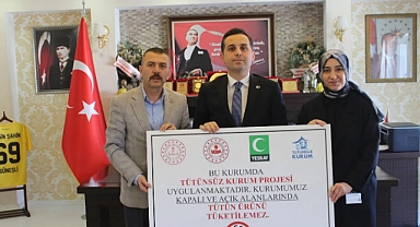 Demirözü’nde “Tütünsüz Kurum Projesi”