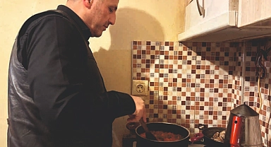 İl Başkanı Çalışkan öğrencilere menemen yaptı