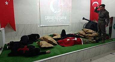 Özel öğrencilerden anlamlı etkinlik