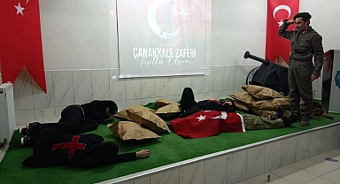 Özel öğrencilerden anlamlı etkinlik