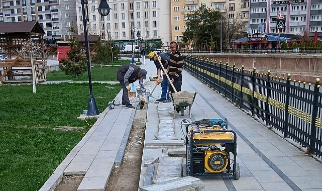 Bayburt Belediyesi’nden bahar mesaisi