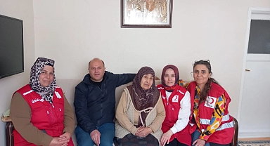 Emekli ebelere anlamlı ziyaret