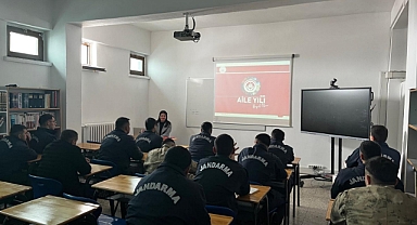 Jandarma ekiplerine eğitim verildi