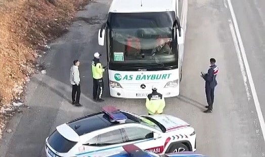 Jandarmadan trafik denetimi