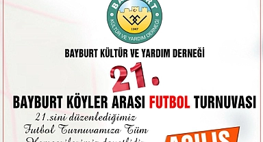 Köyler arası futbol turnuvası başlıyor