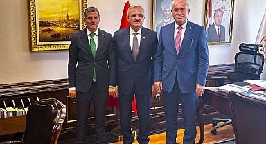 Milletvekili Ateş ve Başkan Memiş Ankara'da temaslarda bulunuyor