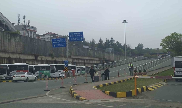 Trabzon'da hava ulaşımına sis engeli