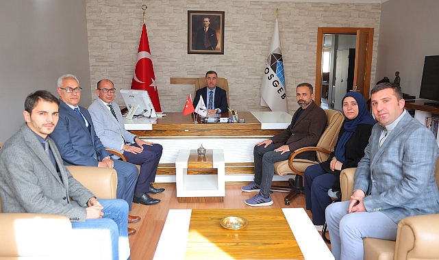 Vali Eldivan KOSGEB ve Esnaf Odasını ziyaret etti
