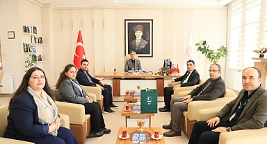 Yeşilay’dan Milli Eğitim Müdürlüğü’ne ziyaret