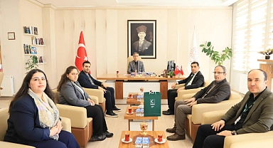 Yeşilay’dan Milli Eğitim Müdürlüğü’ne ziyaret