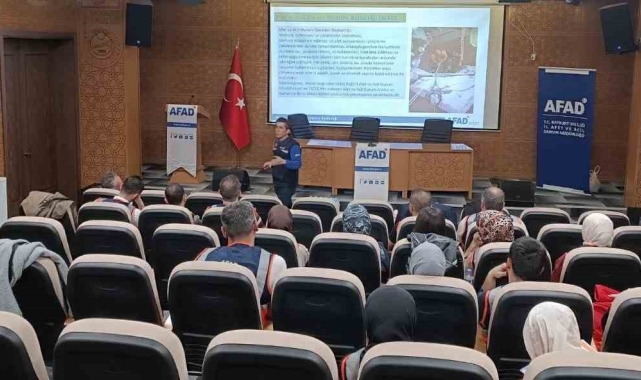 5 gün sürecek olan AFAD gönüllüsü eğitimleri başladı