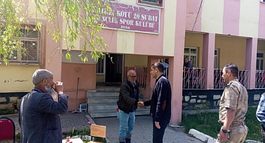 Aydıntepe Kaymakamı Böçkün, köyleri ziyaret etti