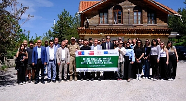 Gençlik çalışanları Bayburt’ta eko turizmi konuşuyor