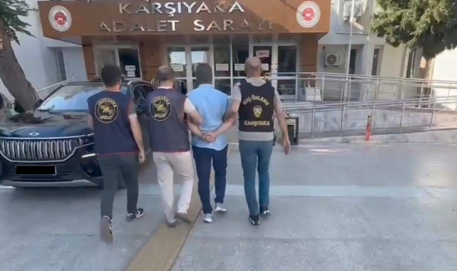 Hakkında 32 yıl 11 ay hapis cezası bulunan firari şahıs İzmir'de yakalandı