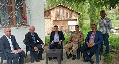 Kaymakam Böçkün’ün ziyaretleri devam ediyor