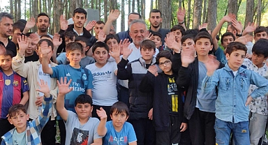 Kur'an Kursu öğrencileri piknikte buluştu