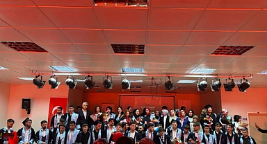Mesleki Eğitim Merkezi’nde mezuniyet töreni
