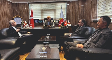 SGK İl Müdürü Deniz, Gazeteciler Cemiyeti’ni ziyaret etti