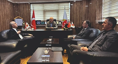 SGK İl Müdürü Deniz, Gazeteciler Cemiyeti’ni ziyaret etti
