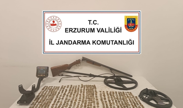 Tekman'da tarihi eser kaçakçılığı operasyonu
