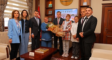 Valiliğin özel misafirleri...