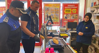 Zabıta fırın denetimi yaptı