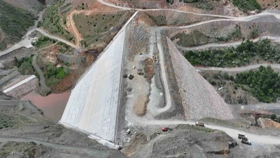 Erzincan Ballı Barajında geri sayım başladı