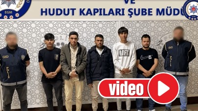 Bayburt’ta 5 kaçak göçmen yakalandı!