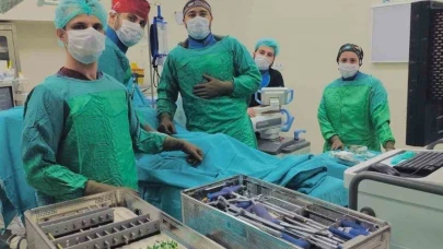 Bel kayması ameliyatı kapalı yöntemle başarılı bir şekilde gerçekleştirildi