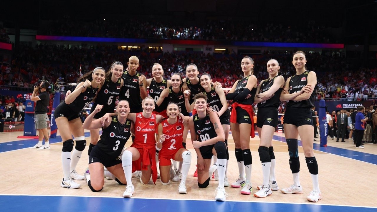 A Milli Kadın Voleybol Takımı, Milletler Ligi’nde 7’de 7 yaptı