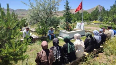 Tercan’da Şehit Bayracı, şehadetinin 7. yıl dönümünde yad edildi