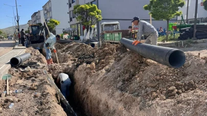 Dr. Ülkü Güney caddesinde çalışmalar sürüyor