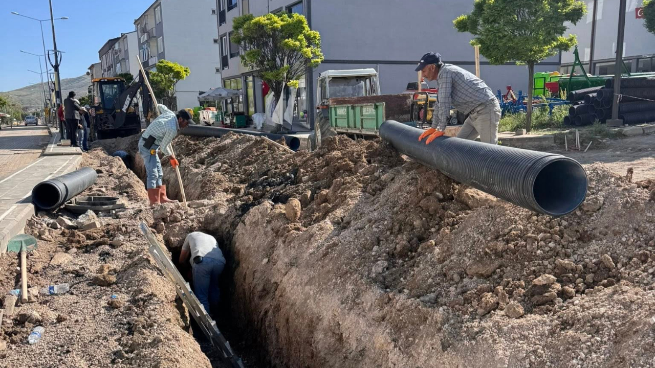 Dr. Ülkü Güney caddesinde çalışmalar sürüyor