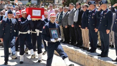 Merzifon’da Kıbrıs gazisi son yolculuğuna uğurlandı
