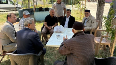 Milletvekili Ateş, Demirözü ve Konursu’yu ziyaret etti