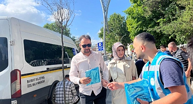 AK Gençlik sınav heyecanına ortak oldu