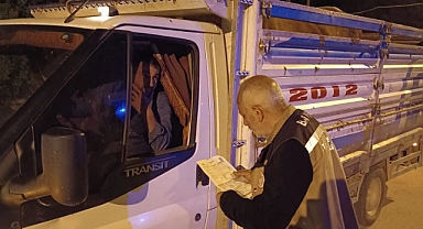 Bayburt'ta kurban sevki denetimleri sürüyor