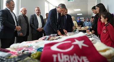 Düzenlendikleri hayır çarşısıyla Filistin'e destek oldular