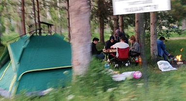 Hafta sonu piknik alanları doldu