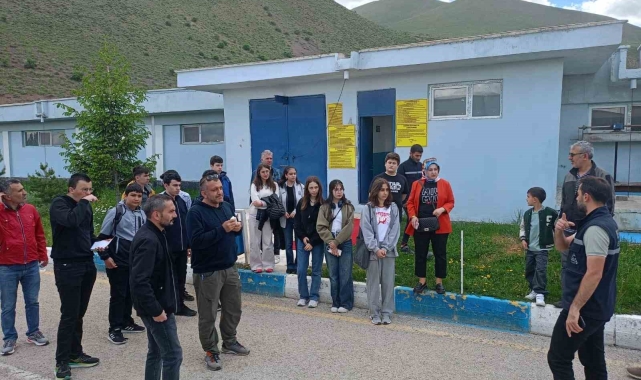 Suyun hikayesini yerinde gördüler