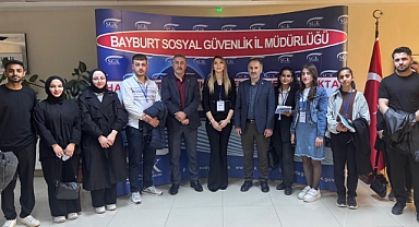 Üniversiteli gençler SGK’yı ziyaret etti