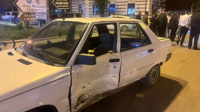 O kavşakta yine kaza!