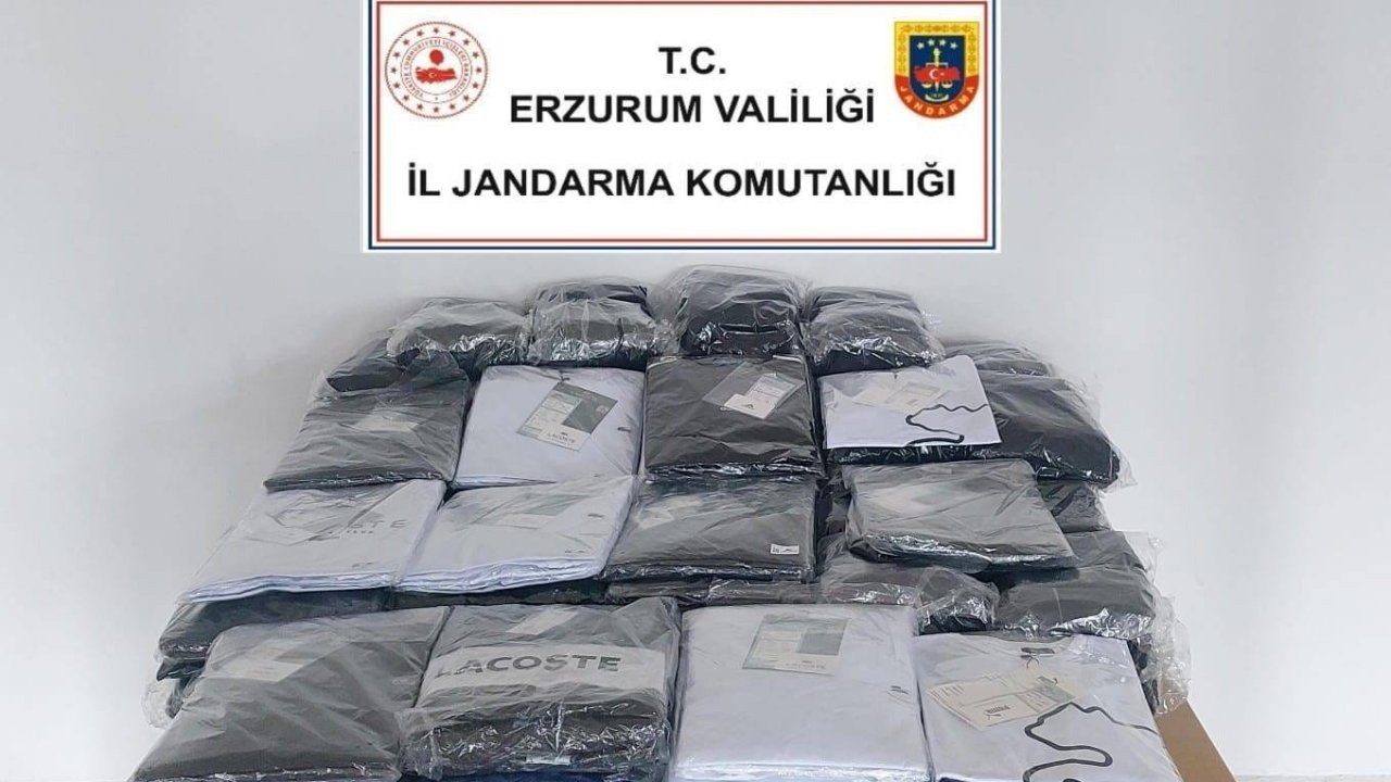 Erzurum’da kaçakçılara operasyon