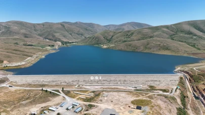 Kırklartepe Barajı sulama inşaatında çalışmalar sürüyor