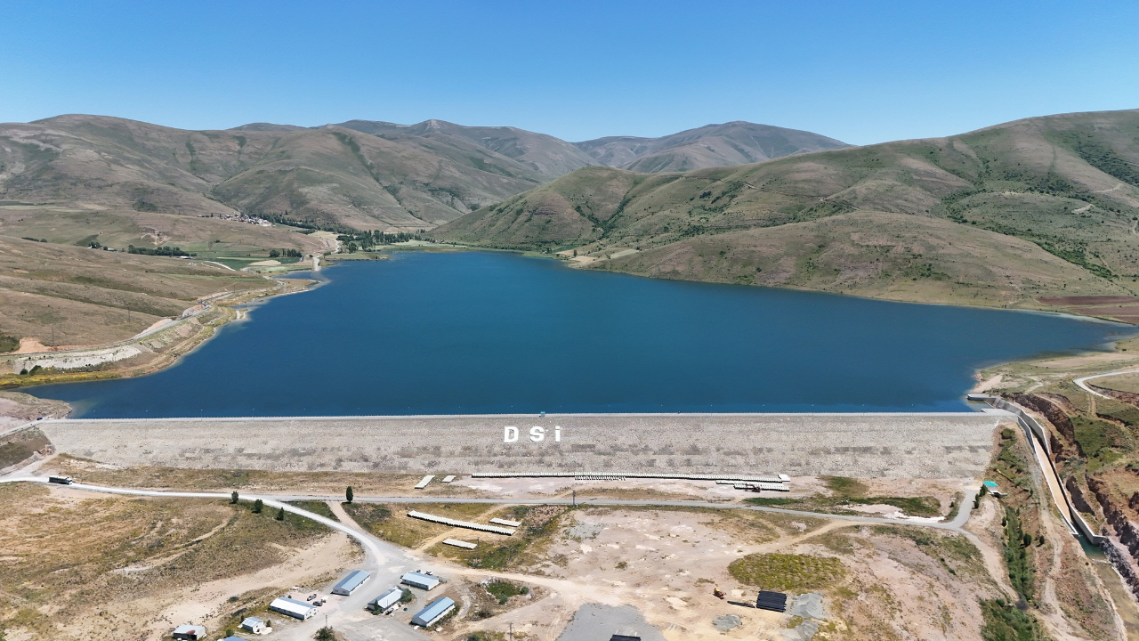 Kırklartepe Barajı sulama inşaatında çalışmalar sürüyor