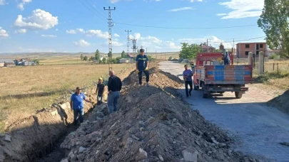 Arpalı’da altyapı ve peyzaj çalışması